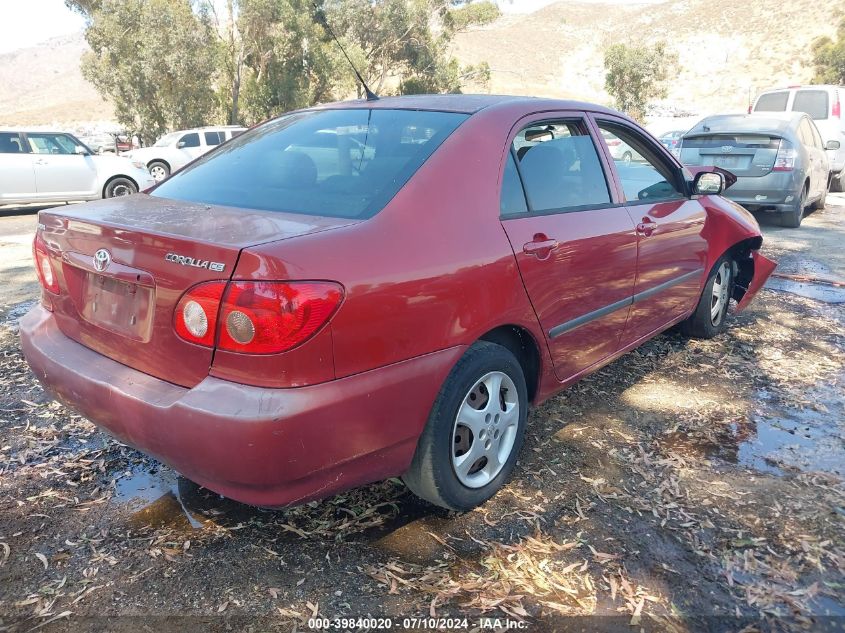 2008 Toyota Corolla Ce/Le/S VIN: 1NXBR32EX8Z043432 Lot: 39840020