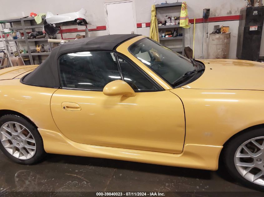 2002 Mazda Mx-5 Miata Cloth/Ls/Se VIN: JM1NB353620231380 Lot: 39840023