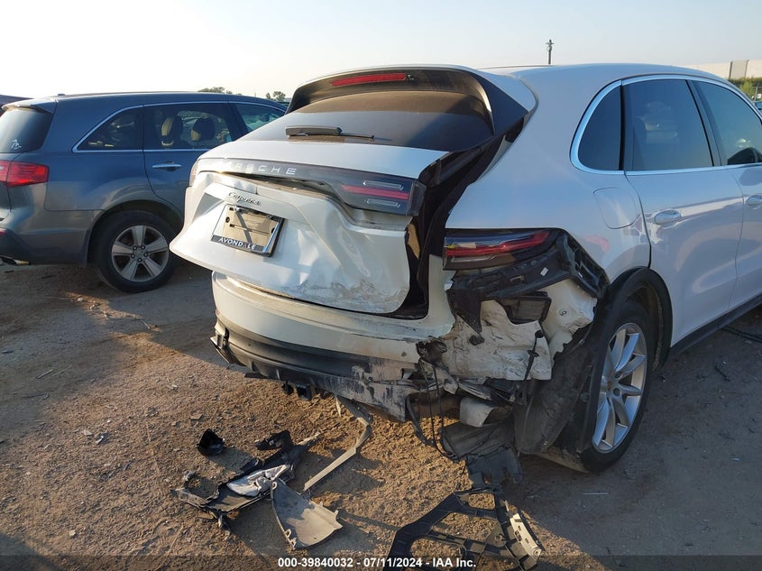 VIN WP1AA2AY1KDA07504 2019 PORSCHE CAYENNE