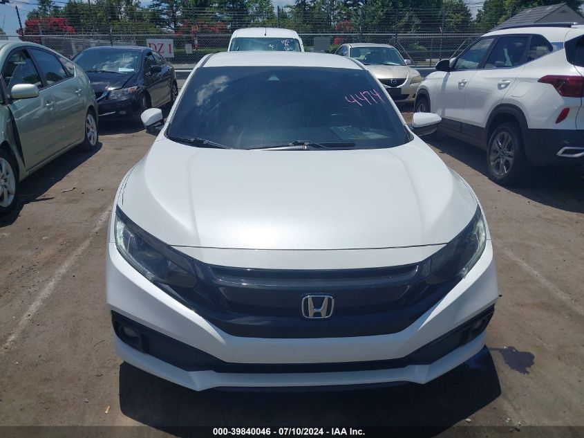 2019 Honda Civic Sport VIN: 19XFC2E80KE004474 Lot: 39840046