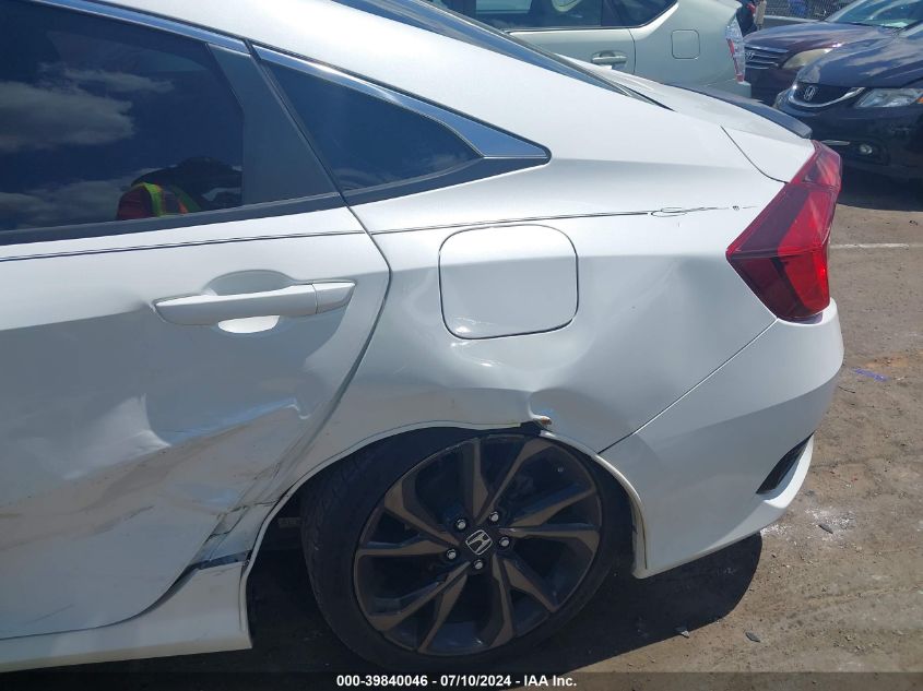 2019 Honda Civic Sport VIN: 19XFC2E80KE004474 Lot: 39840046