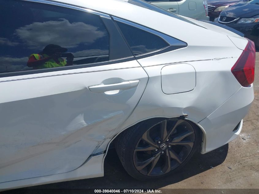 2019 Honda Civic Sport VIN: 19XFC2E80KE004474 Lot: 39840046