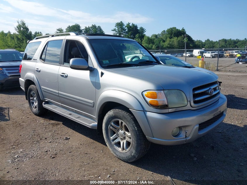 2004 Toyota Sequoia Limited V8 VIN: 5TDBT48A74S227550 Lot: 39840050