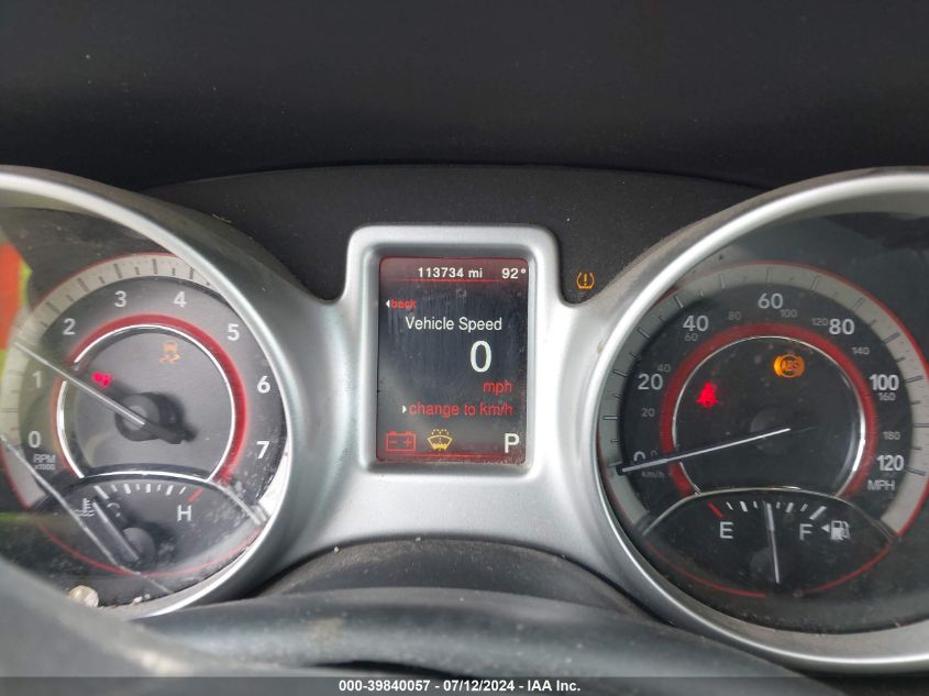 2017 Dodge Journey Sxt VIN: 3C4PDCBG3HT534249 Lot: 39840057