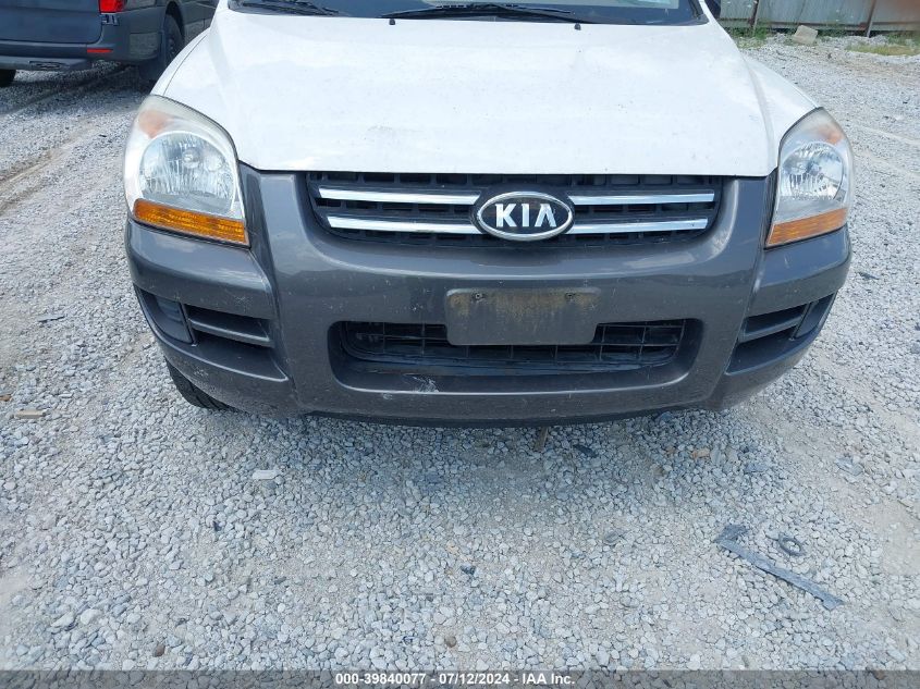 2008 Kia Sportage Lx V6 VIN: KNDJE723487542811 Lot: 39840077