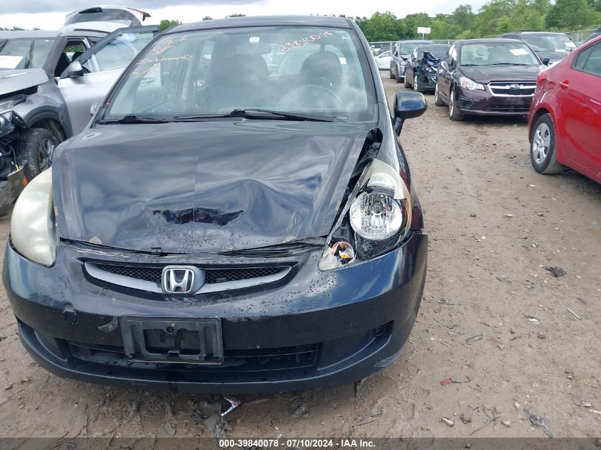 2008 Honda Fit VIN: JHMGD38488S042216 Lot: 39840078