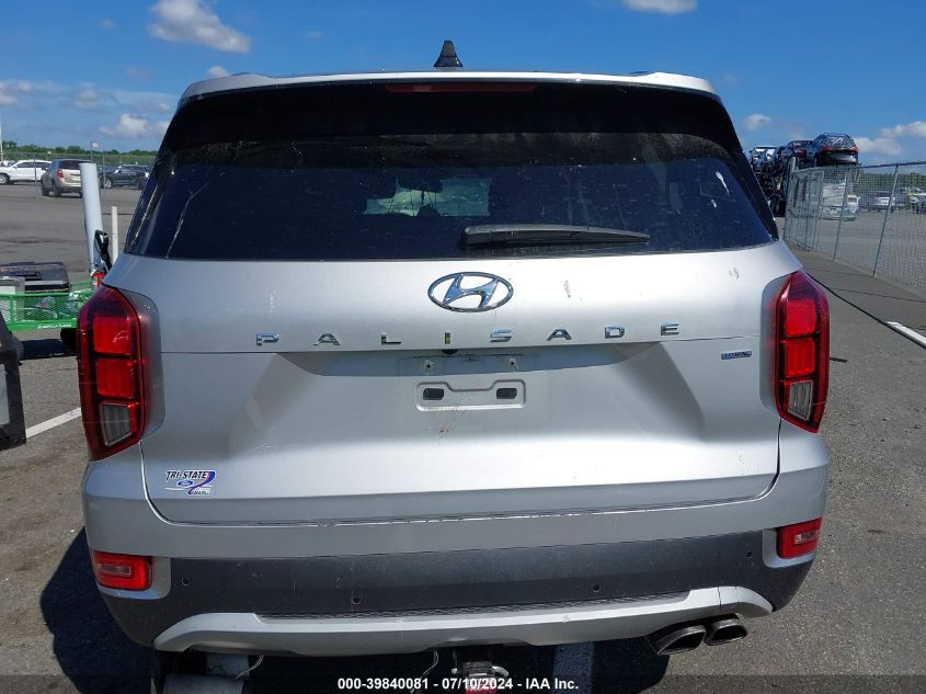 2022 Hyundai Palisade Sel VIN: KM8R4DHE6NU441985 Lot: 39840081