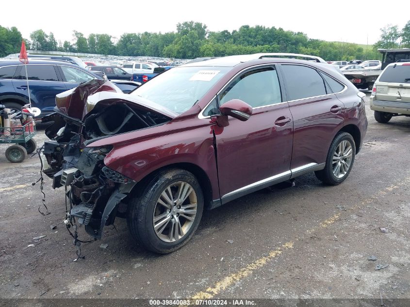 2T2BK1BA1FC338306 2015 LEXUS RX - Image 2