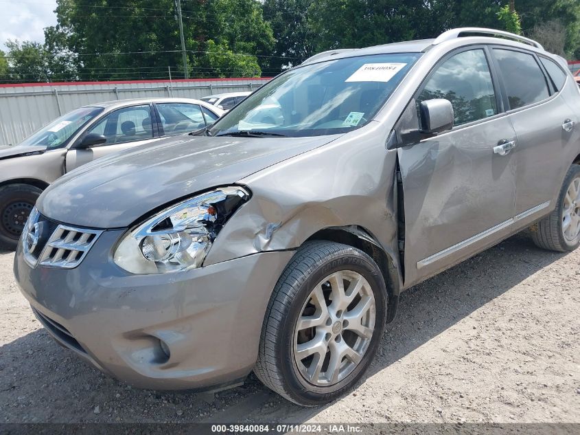 2012 Nissan Rogue Sv W/Sl Pkg VIN: JN8AS5MT2CW302878 Lot: 39840084