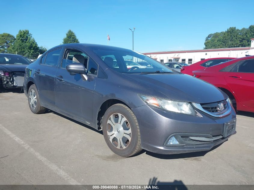 2015 Honda Civic Hybrid VIN: 19XFB4F2XFE201554 Lot: 39840088