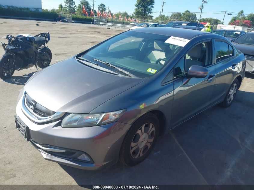 2015 Honda Civic Hybrid VIN: 19XFB4F2XFE201554 Lot: 39840088