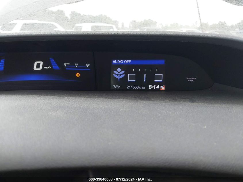 19XFB4F2XFE201554 | 2015 HONDA CIVIC HYBRID