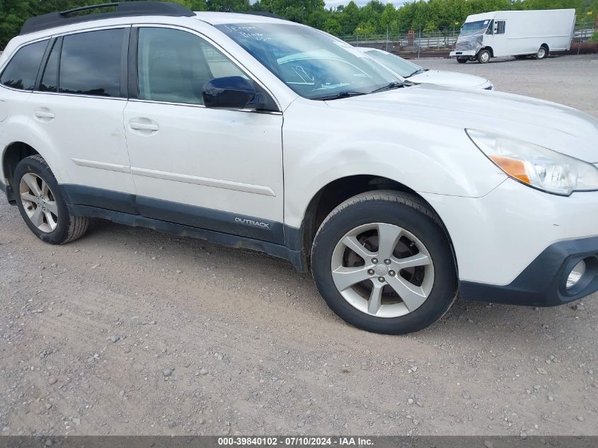 2013 Subaru Outback 2.5I Premium VIN: 4S4BRCCC4D3204399 Lot: 39840102