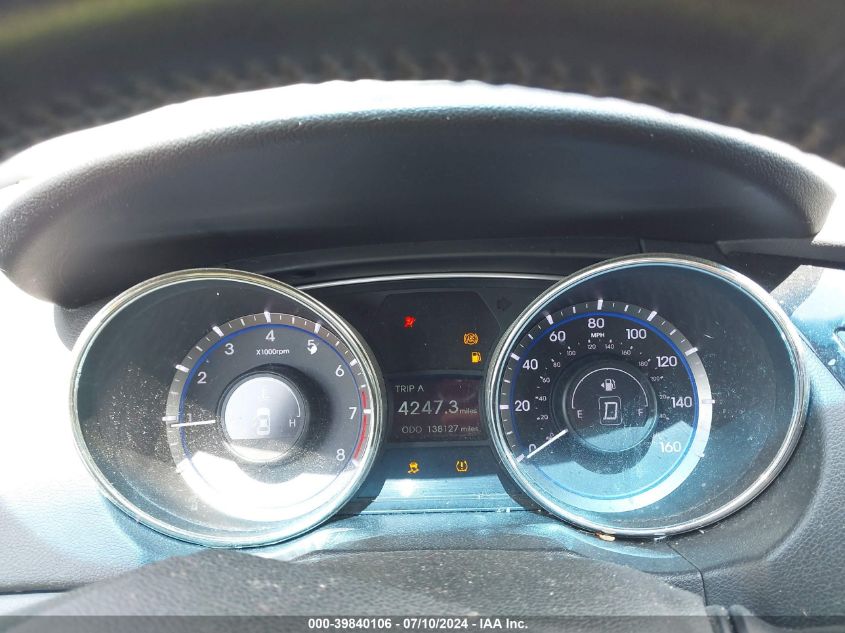 2011 Hyundai Sonata Limited VIN: 5NPEC4AC6BH121604 Lot: 39840106