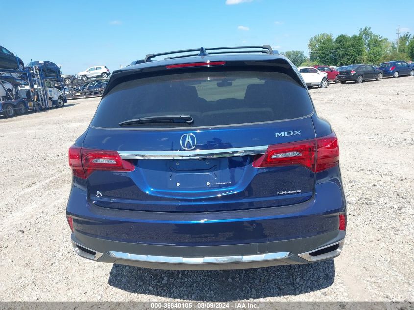 2020 Acura Mdx Technology Package VIN: 5J8YD4H55LL017069 Lot: 39840105