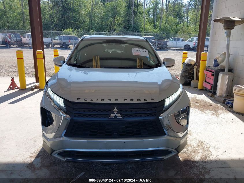 2022 Mitsubishi Eclipse Cross Se/Se Special Edition/Sel VIN: JA4ATWAA3NZ059403 Lot: 39840124