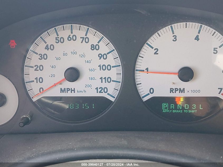 2005 Dodge Grand Caravan Sxt VIN: 2D8GP44L75R241087 Lot: 39840127