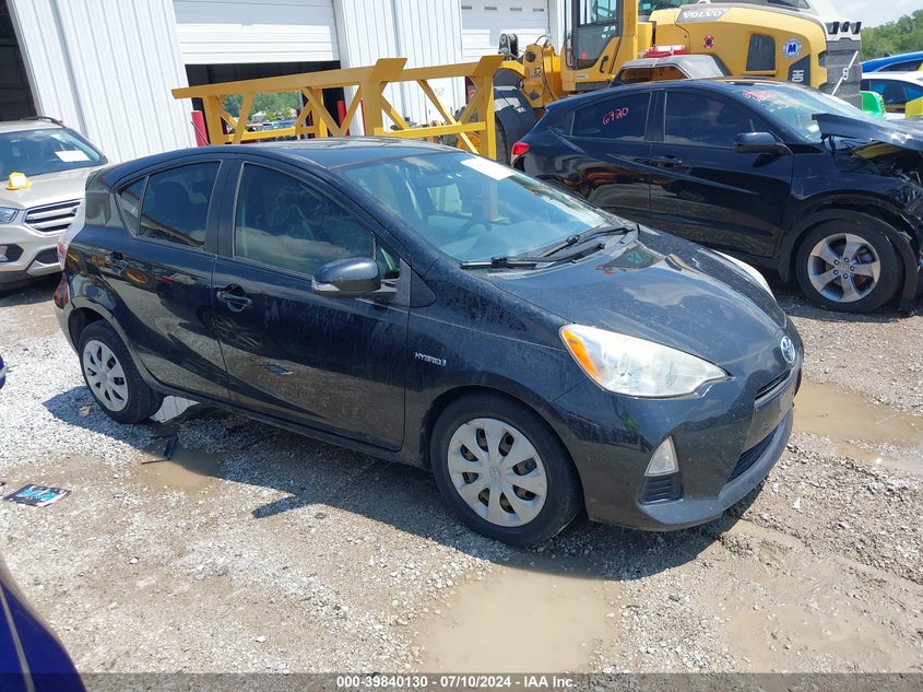 2012 Toyota Prius C One VIN: JTDKDTB38C1016791 Lot: 39840130