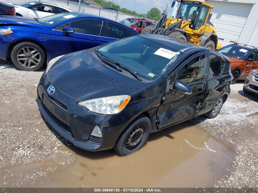 2012 Toyota Prius C One VIN: JTDKDTB38C1016791 Lot: 39840130