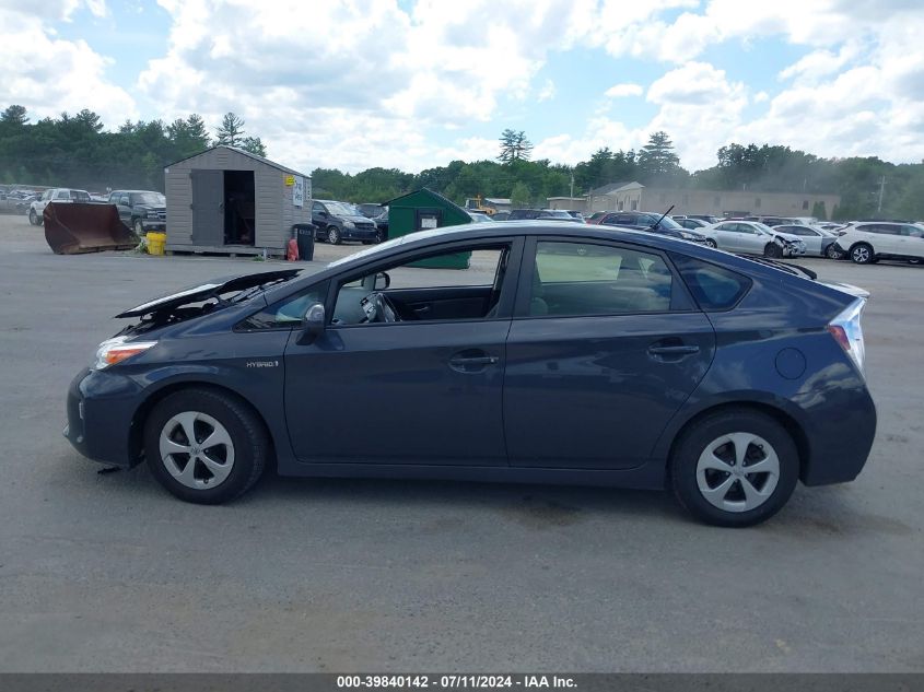 2015 Toyota Prius Two VIN: JTDKN3DU3F0474199 Lot: 39840142