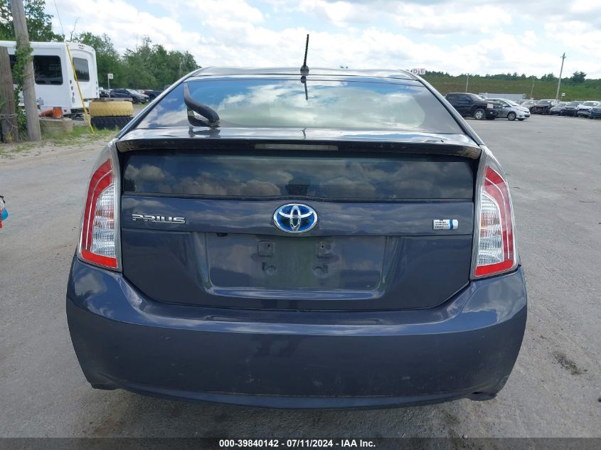 2015 Toyota Prius Two VIN: JTDKN3DU3F0474199 Lot: 39840142