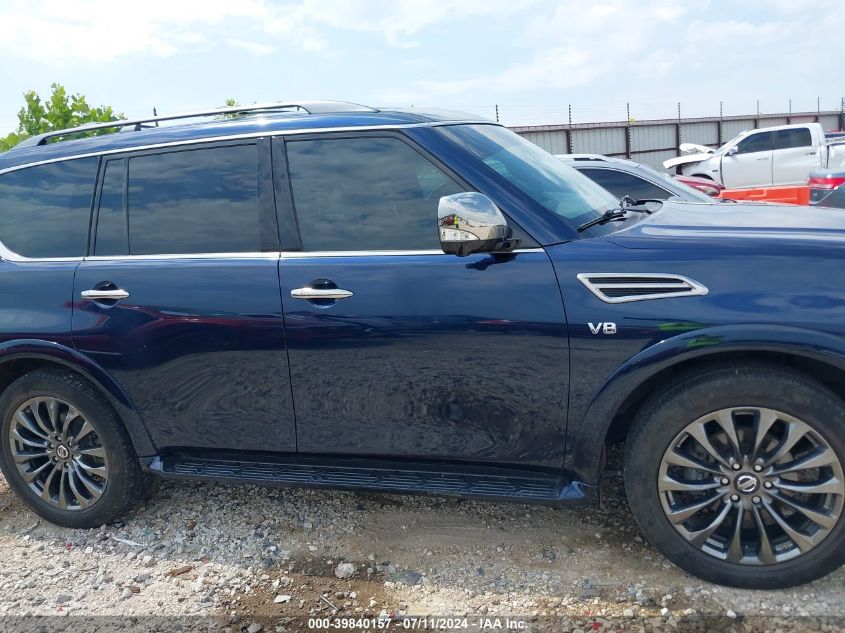 2020 Nissan Armada Platinum 4Wd VIN: JN8AY2NE1L9780074 Lot: 39840157