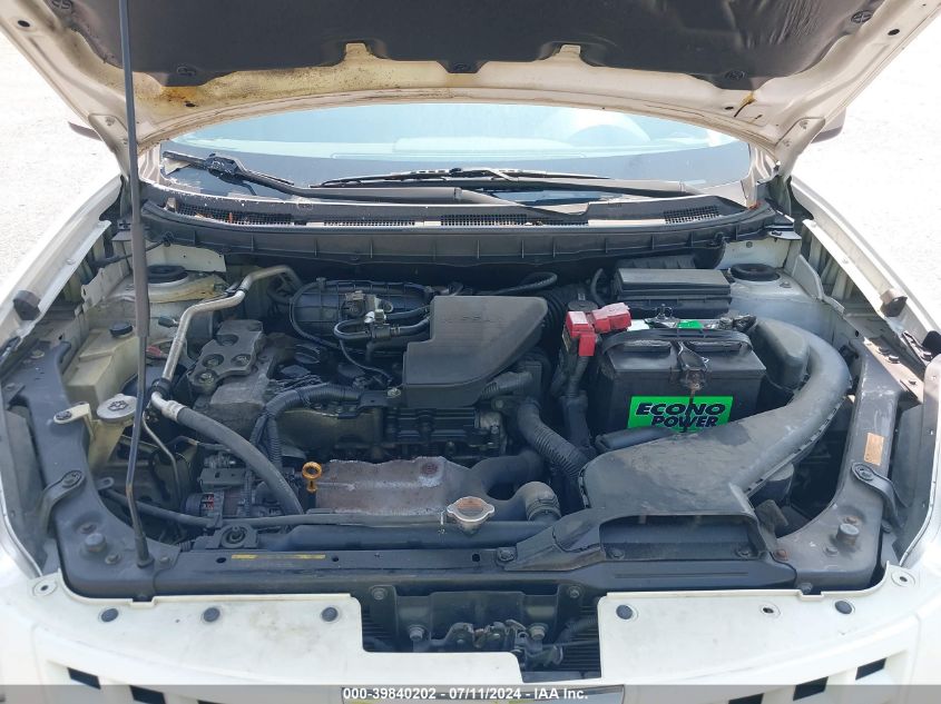 2010 Nissan Rogue Sl VIN: JN8AS5MV1AW109118 Lot: 39840202