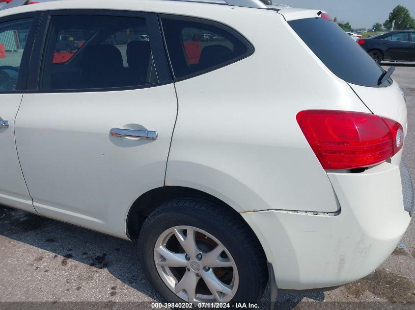 2010 Nissan Rogue Sl VIN: JN8AS5MV1AW109118 Lot: 39840202