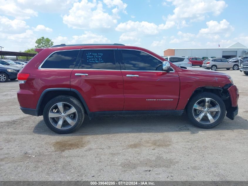 2015 Jeep Grand Cherokee Limited VIN: 1C4RJEBG0FC816113 Lot: 39840205