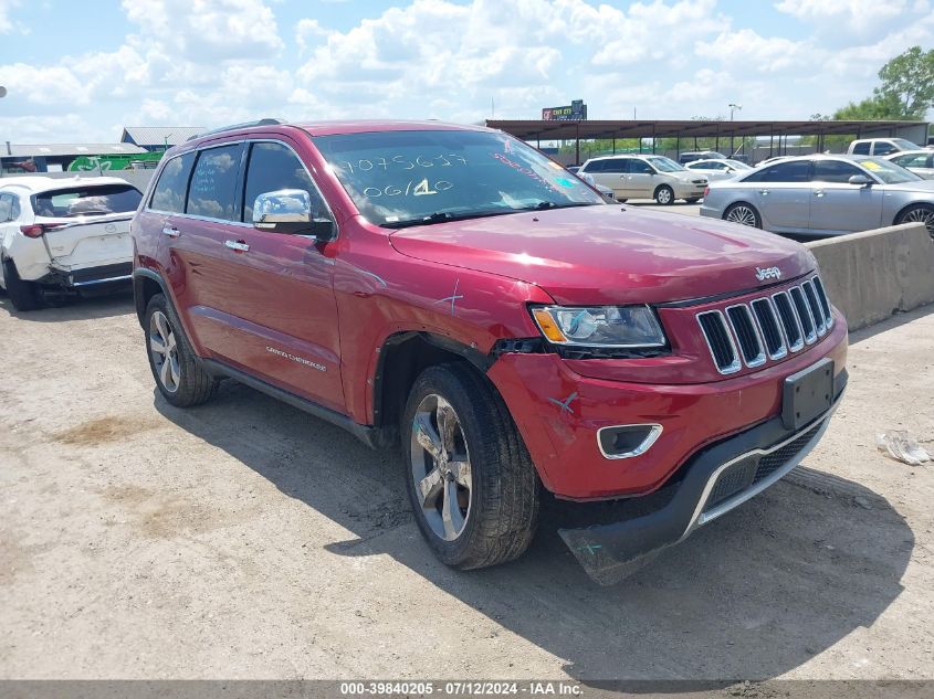 2015 Jeep Grand Cherokee Limited VIN: 1C4RJEBG0FC816113 Lot: 39840205