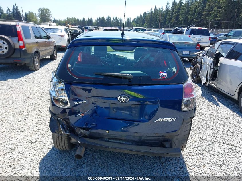 2005 Toyota Matrix Xr VIN: 2T1KR32EX5C551767 Lot: 39840209