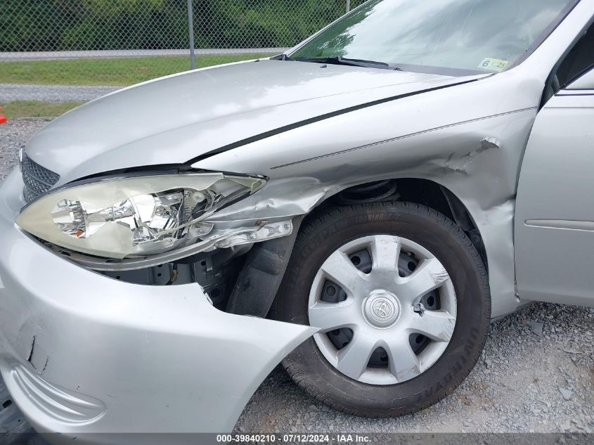 2003 Toyota Camry Le VIN: 4T1BE30K03U677278 Lot: 39840210