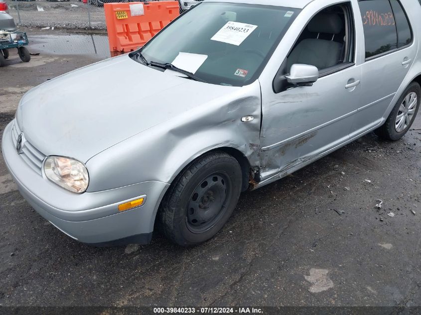 2006 Volkswagen Golf Gl 2.0L VIN: 9BWFL61J964008827 Lot: 39840233