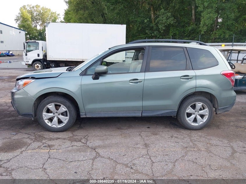 2016 Subaru Forester 2.5I Premium VIN: JF2SJAFC8GH536351 Lot: 39840235