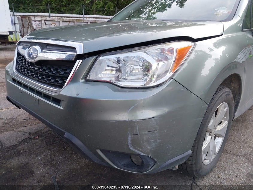 2016 Subaru Forester 2.5I Premium VIN: JF2SJAFC8GH536351 Lot: 39840235