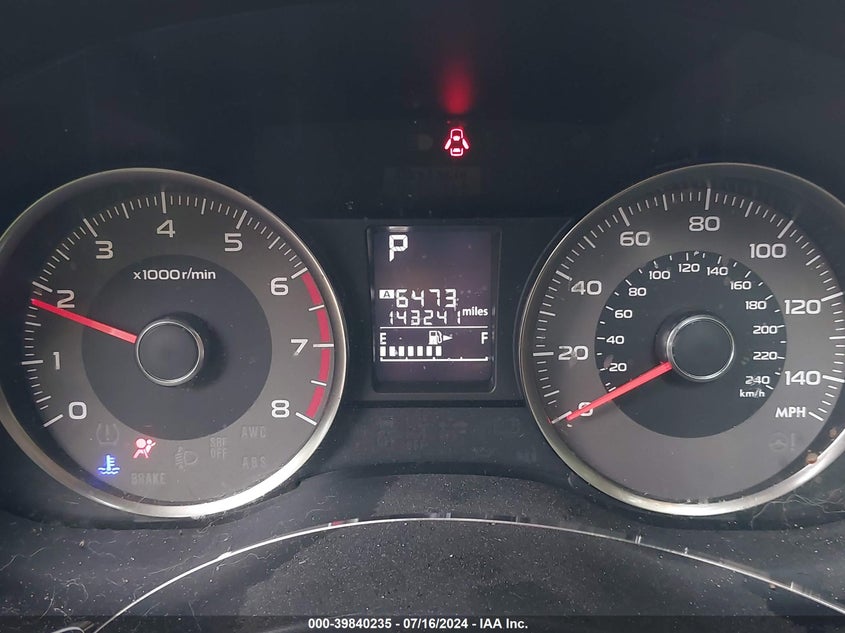 2016 Subaru Forester 2.5I Premium VIN: JF2SJAFC8GH536351 Lot: 39840235