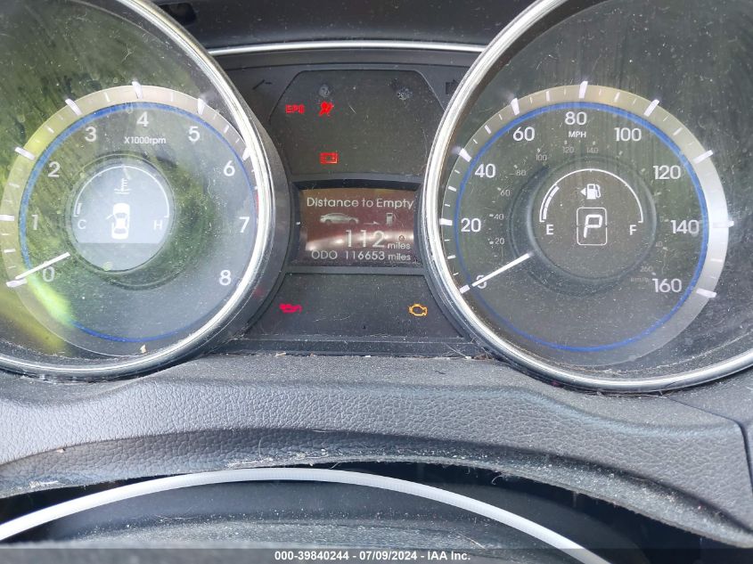 2011 Hyundai Sonata Gls VIN: 5NPEB4AC6BH023143 Lot: 39840244