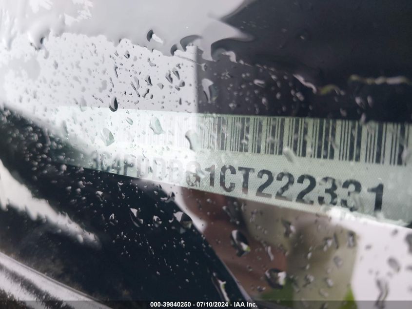 2012 Dodge Journey Crew VIN: 3C4PDDDG1CT222331 Lot: 39840250