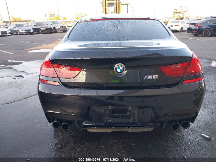 2015 BMW M6 Gran Coupe VIN: WBS6C9C57FD468010 Lot: 39840275