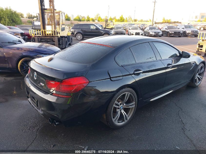 2015 BMW M6 Gran Coupe VIN: WBS6C9C57FD468010 Lot: 39840275