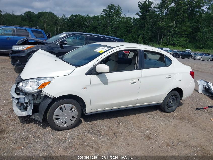 2019 Mitsubishi Mirage G4 Es VIN: ML32F3FJ6KHF05530 Lot: 39840291