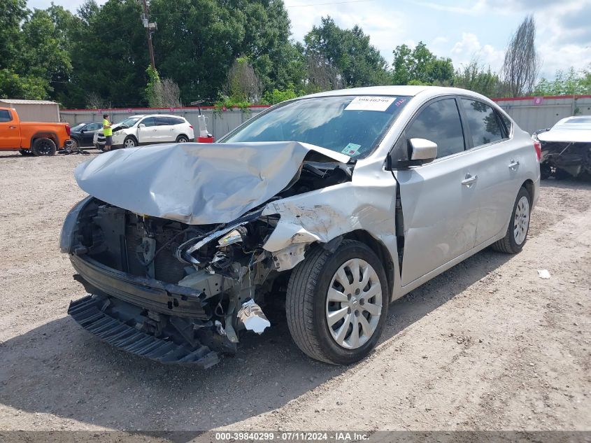 2019 Nissan Sentra S VIN: 3N1AB7APXKY267094 Lot: 39840299