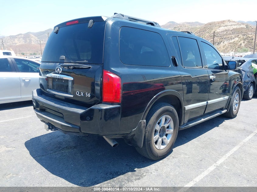 2005 Infiniti Qx56 VIN: 5N3AA08A25N807079 Lot: 39840314