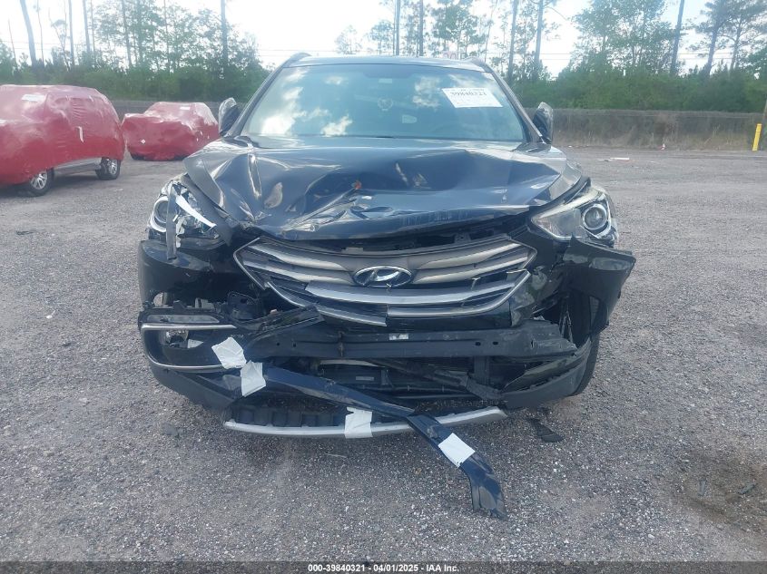 2017 Hyundai Santa Fe Sport 2.4L VIN: 5NMZU3LB5HH036692 Lot: 39840321