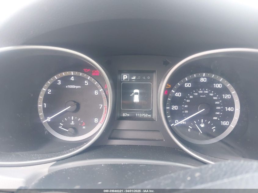 2017 Hyundai Santa Fe Sport 2.4L VIN: 5NMZU3LB5HH036692 Lot: 39840321