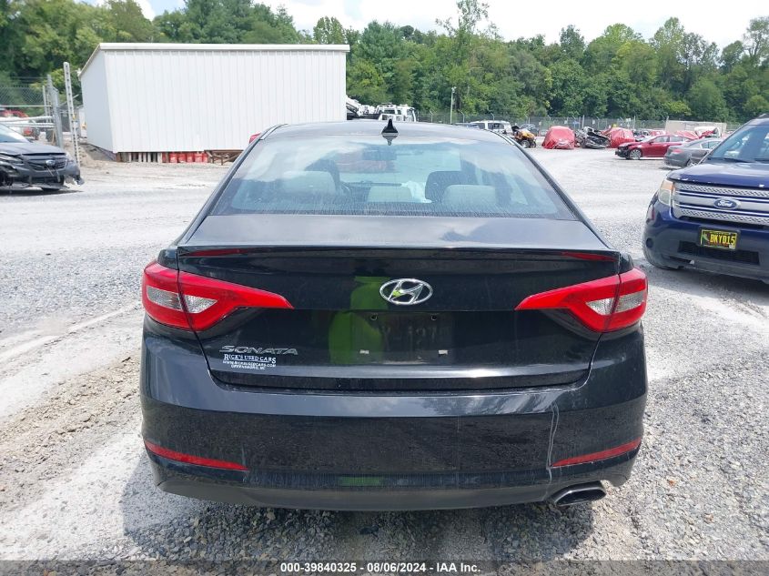 2015 Hyundai Sonata Se VIN: 5NPE24AF2FH132215 Lot: 39840325