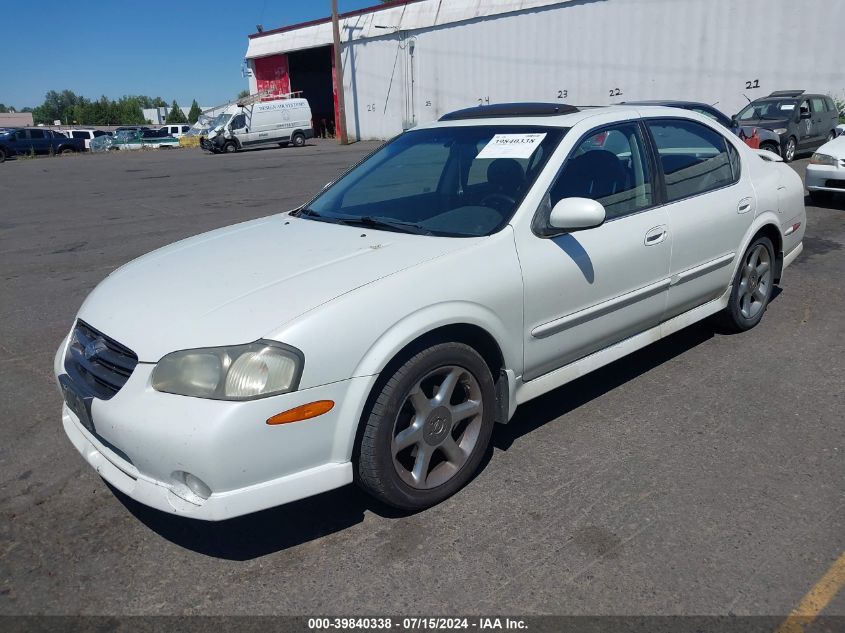 2001 Nissan Maxima Se VIN: JN1CA31A11T309157 Lot: 39840338