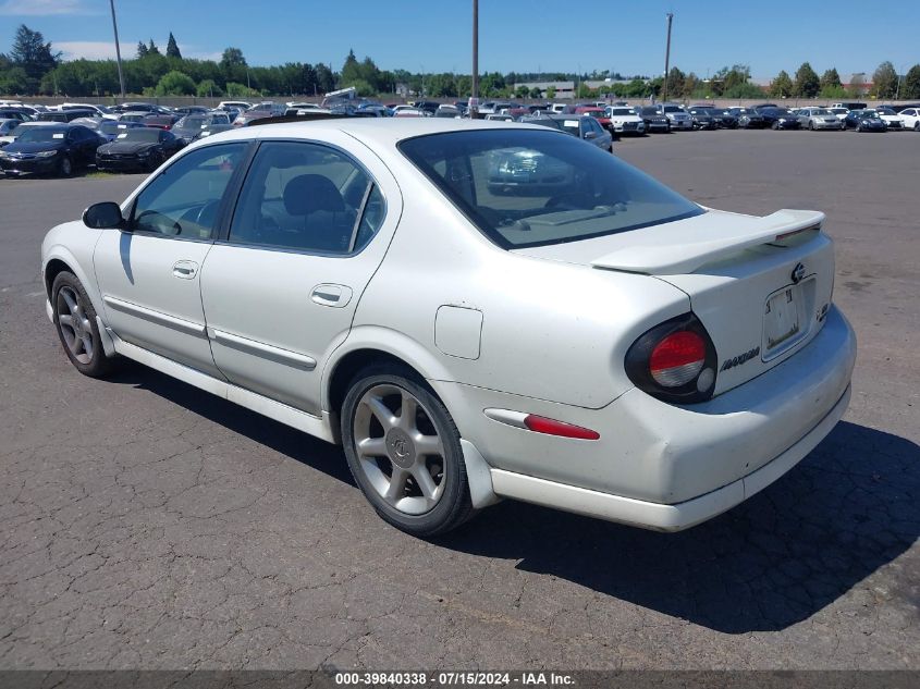 2001 Nissan Maxima Se VIN: JN1CA31A11T309157 Lot: 39840338