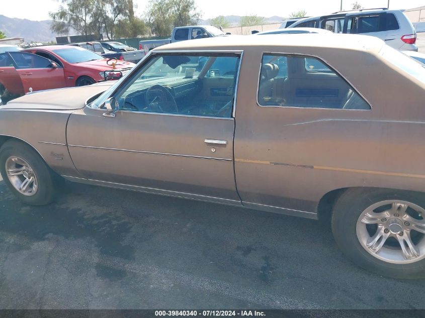 1976 Pontiac Bonneville VIN: 2R47Z6P242140 Lot: 39840340