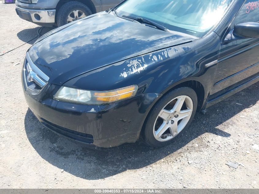 2006 Acura Tl VIN: 19UUA66286A055407 Lot: 39840353
